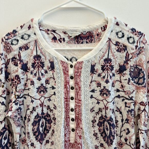 Lucky Brand Cotton Model soft, bohemian tap size medium - Picture 2 of 8